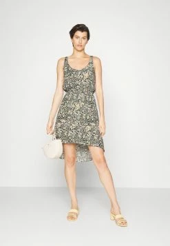 ONLY Tall ONLFREDERIKKE SARAH DRESS - Day Dress - Cloud Dancer/yellow -ONLY Tall Shop 0003a46b65e242a083befd7d0b4043ea