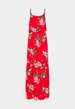 ONLY Tall ONLNOVA LIFE STRAP MAXI DRESS - Maxi Dress - Chinese Red -ONLY Tall Shop 01efbc92643c48868c135c568b113c47