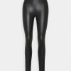 ONLY Tall ONLCOOL COATED LEGGING - Leggings - Trousers - Black