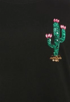 ONLY Tall ONLKITA SUMMER - Print T-shirt - Black -ONLY Tall Shop 04cb772266fe4dbba651aae1c2dc42f6