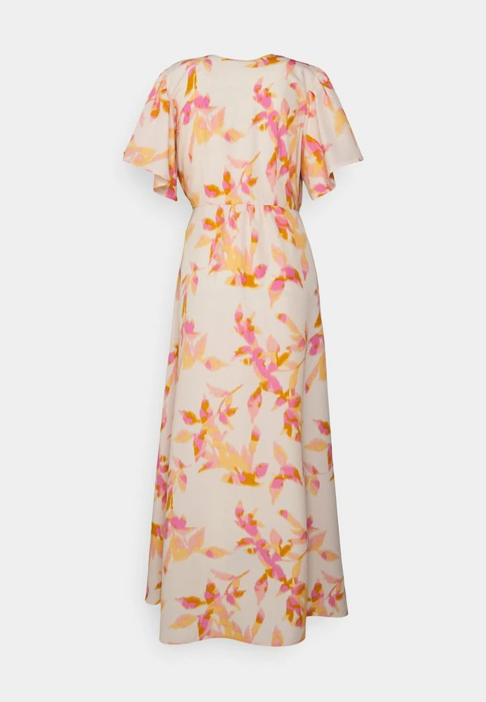 ONLY Tall ONLELEANOR LIFE WRAP ANKLE DRESS - Maxi Dress - Silver Peony /blurry Leafs 4 ONLY Tall ONLELEANOR LIFE WRAP ANKLE DRESS - Maxi Dress - Silver Peony /blurry Leafs - Image 2