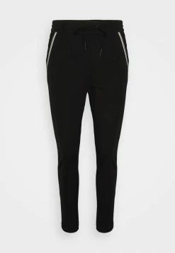 ONLY Tall ONLPOPTRASH EASY NEW SPORTY TAPE - Trousers - Black Balsam Green/cloud Dancer/stone