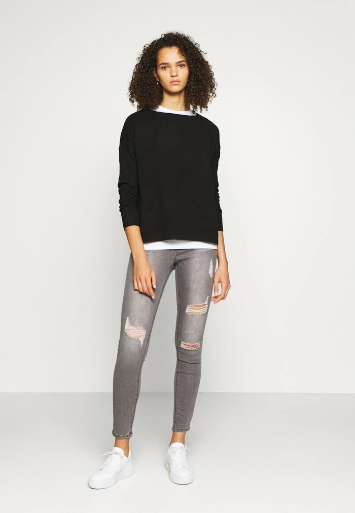 ONLY Tall ONLBRENDA TALL - Jumper - Black 4 ONLY Tall ONLBRENDA TALL - Jumper - Black - Image 2