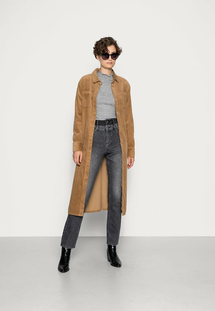 ONLY Tall ONLFINE LIFE - Straight Leg Jeans - Dark Grey Denim 4 ONLY Tall ONLFINE LIFE - Straight Leg Jeans - Dark Grey Denim - Image 2