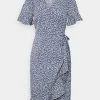 ONLY Tall ONLOLIVIA DRESS - Day Dress - Blue -ONLY Tall Shop 0787a3b6ff6b4e4691a79136d16dca50