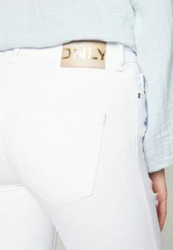 ONLY Tall ONLBLUSH LIFE MID RAW - Jeans Skinny Fit - White Denim -ONLY Tall Shop 0829e447fdd8405bb2ecfd38754c5324