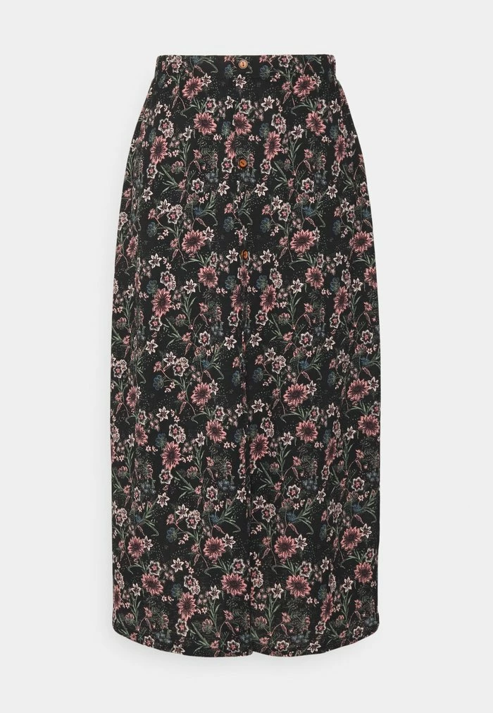 ONLY Tall ONLPELLA BUTTON SKIRT - Pleated Skirt - Phantom 6 ONLY Tall ONLPELLA BUTTON SKIRT - Pleated Skirt - Phantom - Image 4