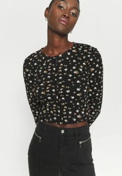 ONLY Tall ONLFENJA LIFE CROP CARDIGAN - Cardigan - Black -ONLY Tall Shop 093d356b9e6145d0a97a1609aa163364