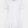 ONLY Tall ONLAYCA PEPLUM - Basic T-shirt - White -ONLY Tall Shop 0a5e0e31d6d44d8289ab0a7083b25e89