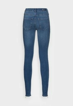 ONLY Tall ONLROYAL ZIP CLEAN - Jeans Skinny Fit - Medium Blue Denim -ONLY Tall Shop 0b6c40505b3841a8b9ca9900a78b7ec9