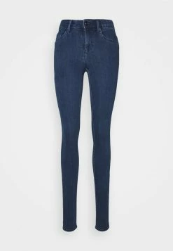 ONLY Tall ONLRAIN LIFE - Jeans Skinny Fit - Dark Blue Denim