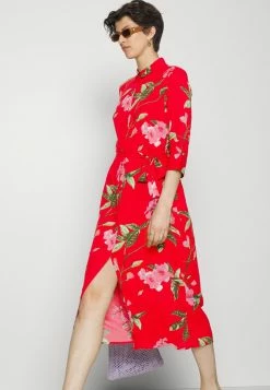 ONLY Tall ONLNOVA LIFE SHIRT DRESS TALL - Shirt Dress - Chinese Red -ONLY Tall Shop 0ba652956799498996a85df89cdbd8fa