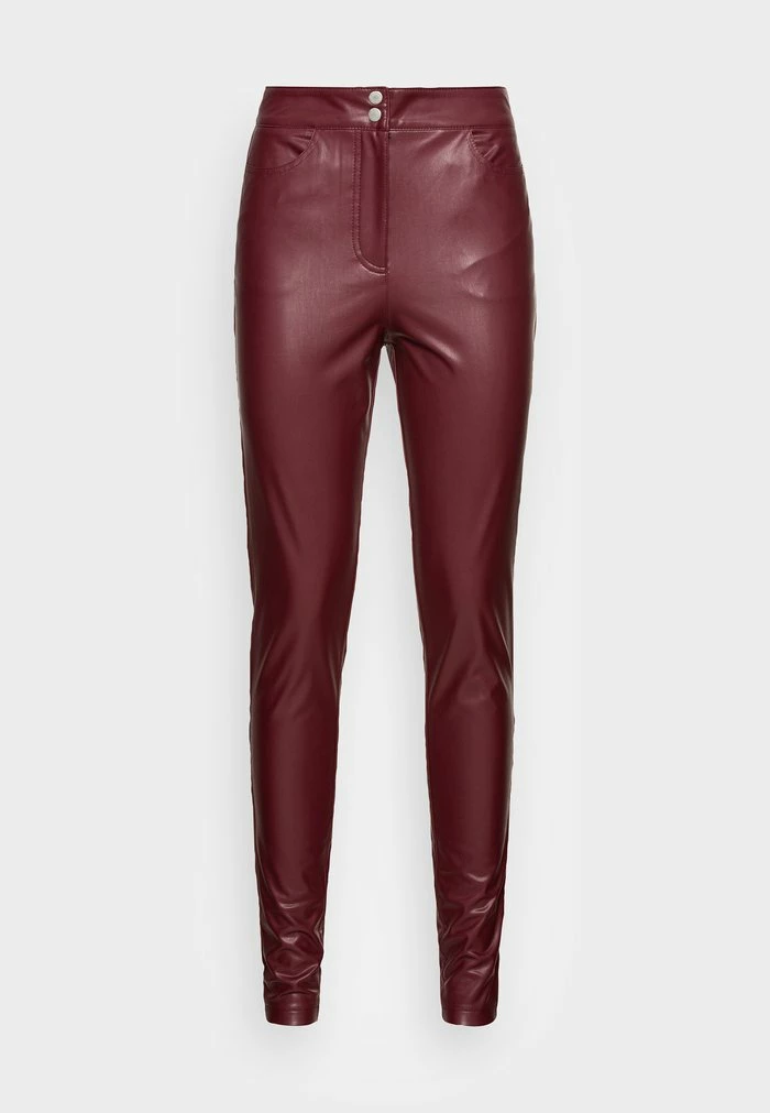 ONLY Tall ONLJESSIE ZIP PANT - Trousers - Windsor Wine 3 ONLY Tall ONLJESSIE ZIP PANT - Trousers - Windsor Wine