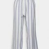 ONLY Tall ONLCARO BLEND BELT CULOTTE PANT - Trousers - English Manor /cloud Dancer/gray Violet
