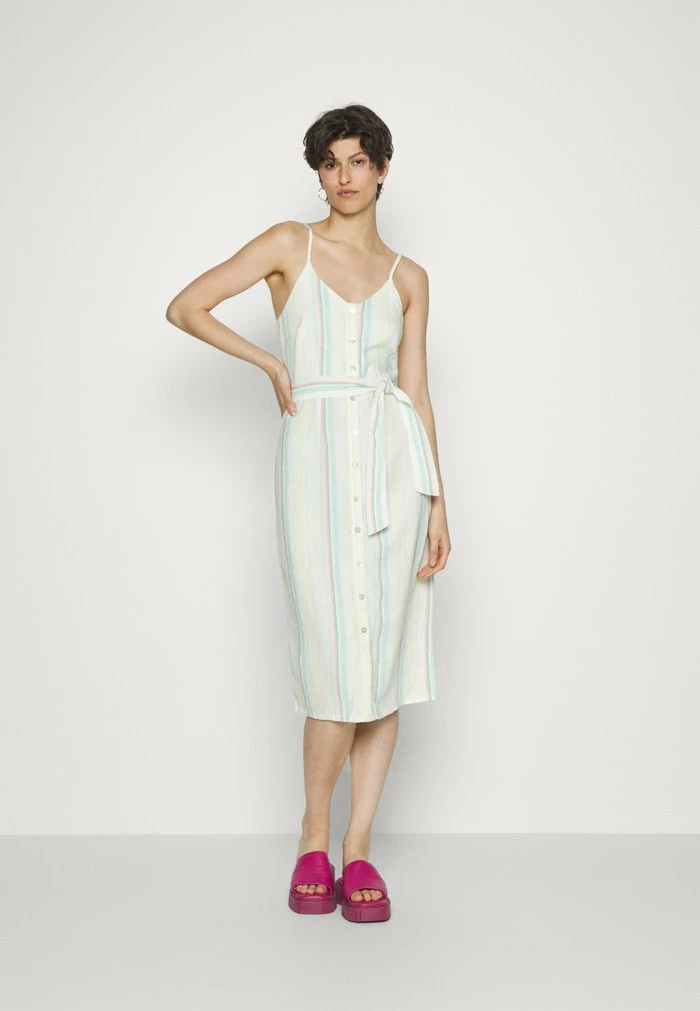 ONLY Tall ONLARISA OHIO BUT DRESS - Day Dress - Cloud Dancer/marine Green/sacket Pink/lemon Meringue/peach Parfait/pastel Turquoise 6 ONLY Tall ONLARISA OHIO BUT DRESS - Day Dress - Cloud Dancer/marine Green/sacket Pink/lemon Meringue/peach Parfait/pastel Turquoise - Image 4