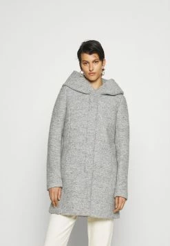 ONLY Tall ONLSEDONA COAT - Short Coat - Mottled Grey