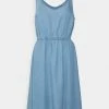 ONLY Tall ONLPEMA KARMEN LIFE - Day Dress - Medium Blue Denim