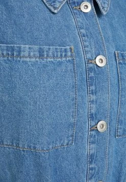 ONLY Tall ONLJENIFER LONG BELTED - Denim Dress - Medium Blue Denim -ONLY Tall Shop 12c5d2fe3cb343adbb237f06b7a16844