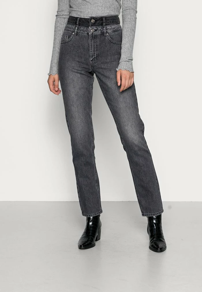 ONLY Tall ONLFINE LIFE - Straight Leg Jeans - Dark Grey Denim 3 ONLY Tall ONLFINE LIFE - Straight Leg Jeans - Dark Grey Denim