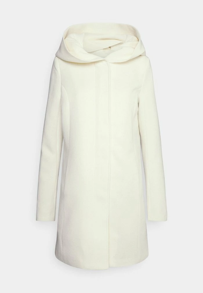 ONLY Tall ONLSEDONA LIGHT COAT - Short Coat - Antique White 3 ONLY Tall ONLSEDONA LIGHT COAT - Short Coat - Antique White