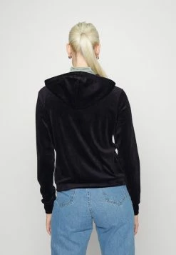 ONLY Tall ONLREBEL ZIP HOOD - Zip-up Sweatshirt - Black -ONLY Tall Shop 15dadaec07e94456a5dd86163dd0d9bf