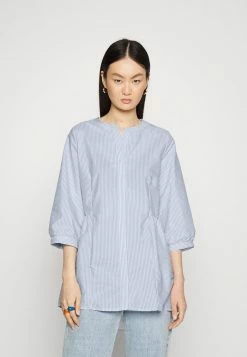 ONLY Tall ONLGALE SHIRT - Tunic - Cashmere Blue/bright White