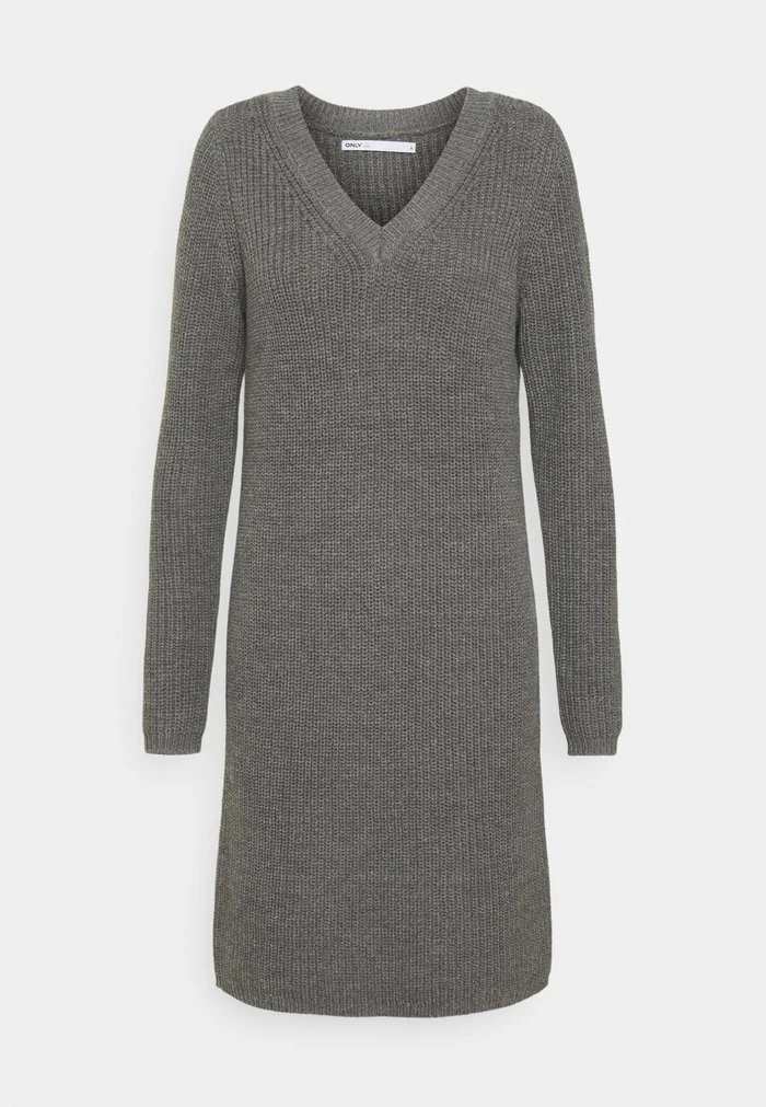 ONLY Tall ONLMELTON LIFE DRESS TALL - Jumper Dress - Medium Grey Melange 6 ONLY Tall ONLMELTON LIFE DRESS TALL - Jumper Dress - Medium Grey Melange - Image 4