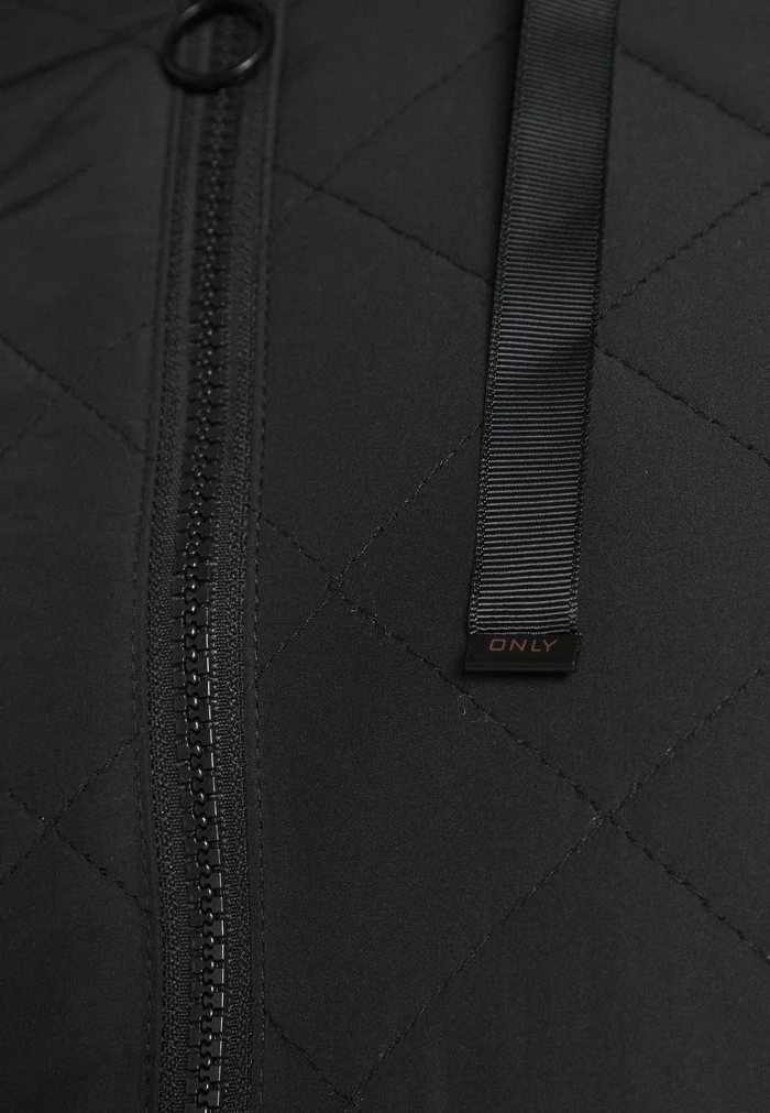 ONLY Tall ONLSANNE QUILTED LONG JACKET - Winter Coat - Black 8 ONLY Tall ONLSANNE QUILTED LONG JACKET - Winter Coat - Black - Image 6
