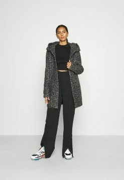 ONLY Tall ONLNEWSEDONA - Classic Coat - Black/white Melange -ONLY Tall Shop 1b93787943d348cf8b307ac7f9def26b