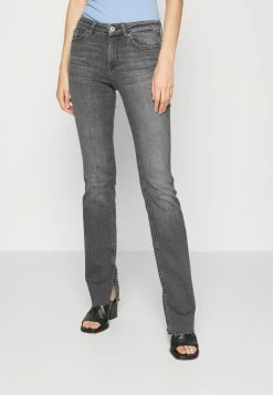 ONLY Tall ONLBLUSH SLIT FLARED - Bootcut Jeans - Black Denim