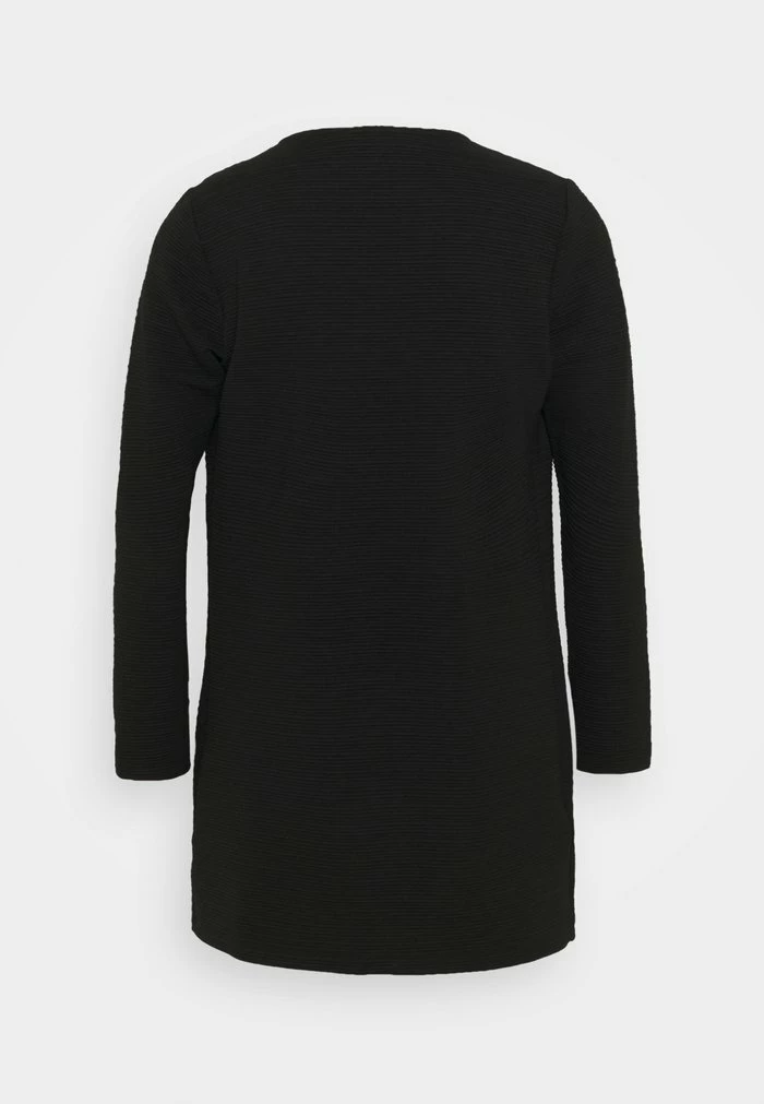 ONLY Tall ONLLECO LONG CARDIGAN - Summer Jacket - Black 4 ONLY Tall ONLLECO LONG CARDIGAN - Summer Jacket - Black - Image 2