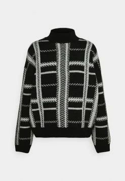 ONLY Tall ONLBERNA HIGHNECK - Jumper - Black -ONLY Tall Shop 1ffb2e9344cf42ff8f8c849b2a571bd2