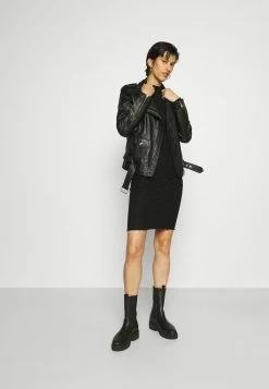 ONLY Tall ONLEMMA HIGH NECK KNEE DRESS - Jumper Dress - Black -ONLY Tall Shop 2102b81262704ac3b3fc8ecae8da119a