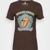 ONLY Tall ONLROLLING STONES RETRO TALL - Print T-shirt - Brown -ONLY Tall Shop 2200819d73bb4957a8aeae60ac1f5b31