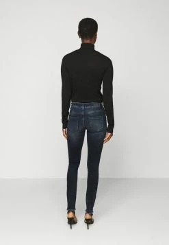 ONLY Tall ONLBLUSH LIFE RAW - Jeans Skinny Fit - Blue Black Denim -ONLY Tall Shop 226f8c6526284b18937ae50f04f6d89e