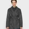 ONLY Tall ONLTRILLION BELT COATIGAN - Classic Coat - Medium Grey Melange