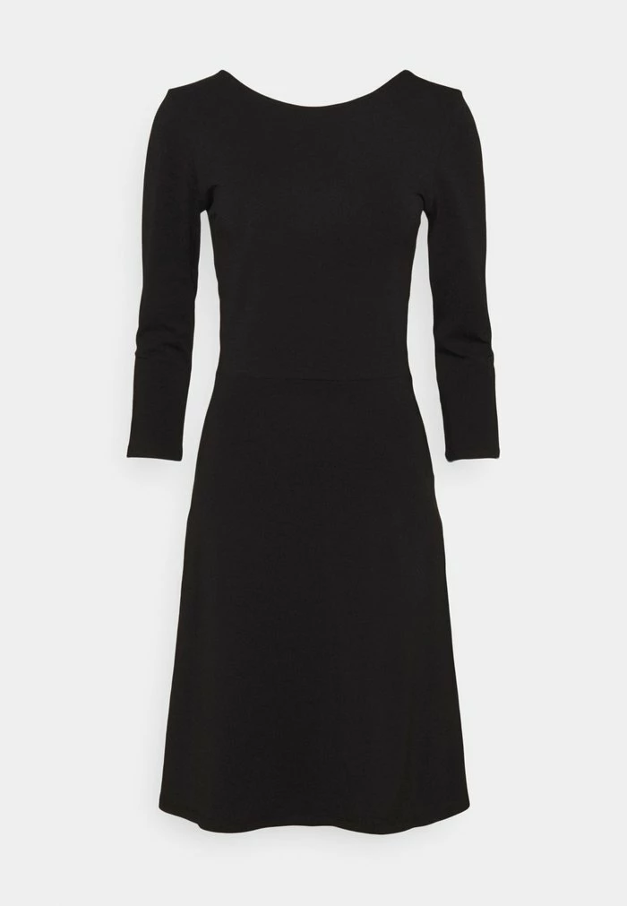 ONLY Tall ONLLIVE LOVE LACE UP SKATER DRESS - Jersey Dress - Black 7 ONLY Tall ONLLIVE LOVE LACE UP SKATER DRESS - Jersey Dress - Black - Image 5