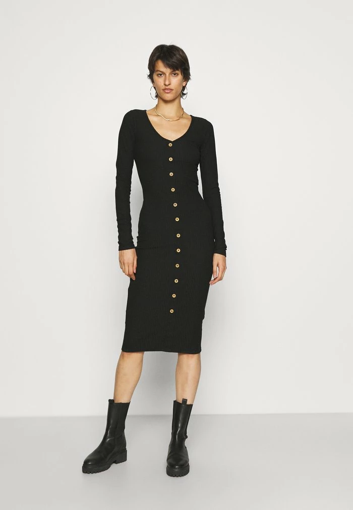 ONLY Tall ONLNELLA BODYCON DRESS - Shift Dress - Black 3 ONLY Tall ONLNELLA BODYCON DRESS - Shift Dress - Black