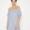 ONLY Tall ONLCASSIE OFF SHOULDER DRESSWVN - Day Dress - Cloud Dancer -ONLY Tall Shop 24414631d3fd475f992c57a270b220de