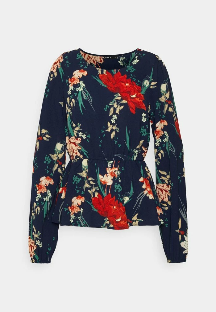 ONLY Tall ONLNOVA LUX METTE - Blouse - Night Sky 3 ONLY Tall ONLNOVA LUX METTE - Blouse - Night Sky