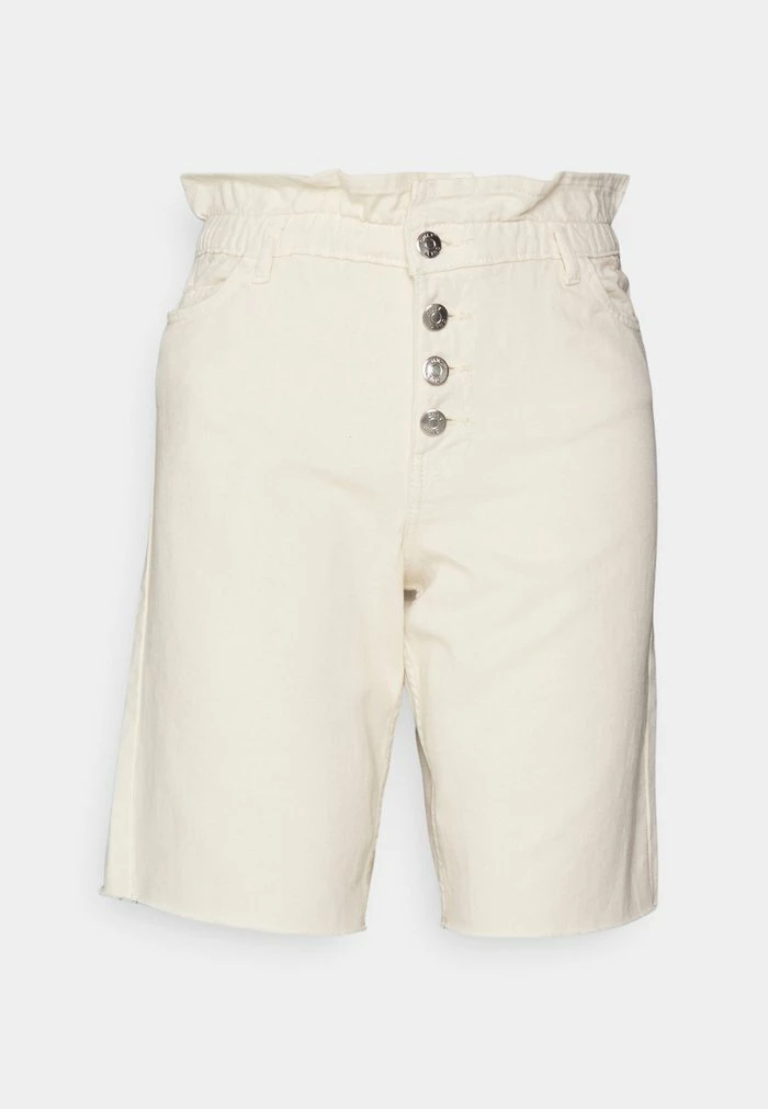 ONLY Tall ONLCUBA LIFE - Denim Shorts - Ecru 3 ONLY Tall ONLCUBA LIFE - Denim Shorts - Ecru