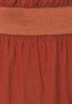 ONLY Tall ONLVENEDIG PAPERBAG LONGSKIRT - Maxi Skirt - Henna -ONLY Tall Shop 24d1aff5b22e4e739e28fa34da21c9e9