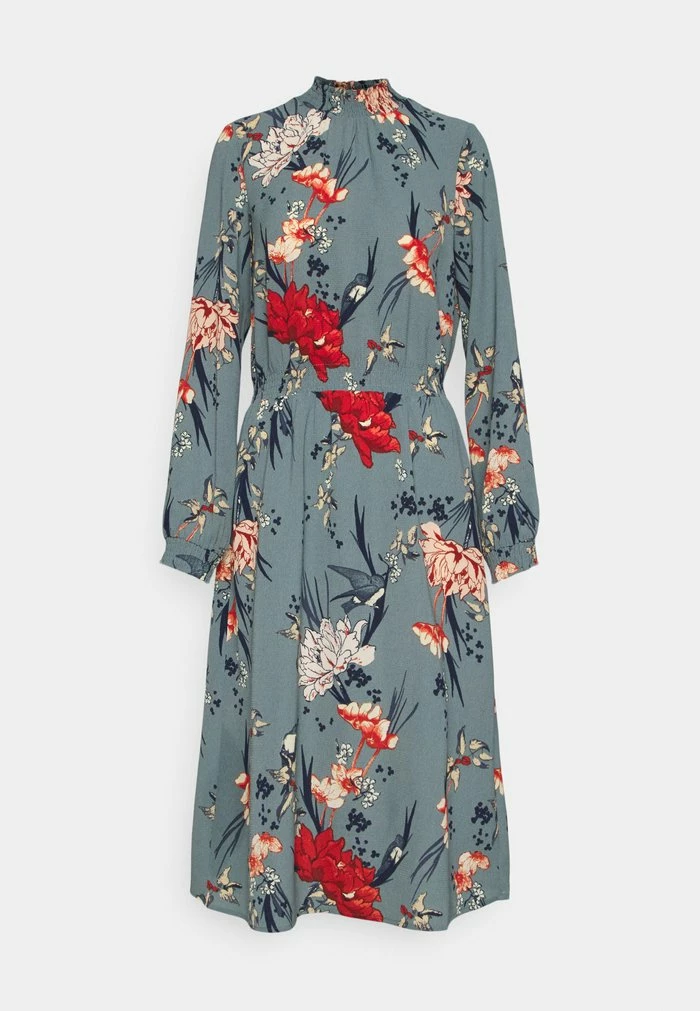 ONLY Tall ONLNOVA LUX SMOCK BELOW KNEE DRESS - Day Dress - Balsam Green 3 ONLY Tall ONLNOVA LUX SMOCK BELOW KNEE DRESS - Day Dress - Balsam Green