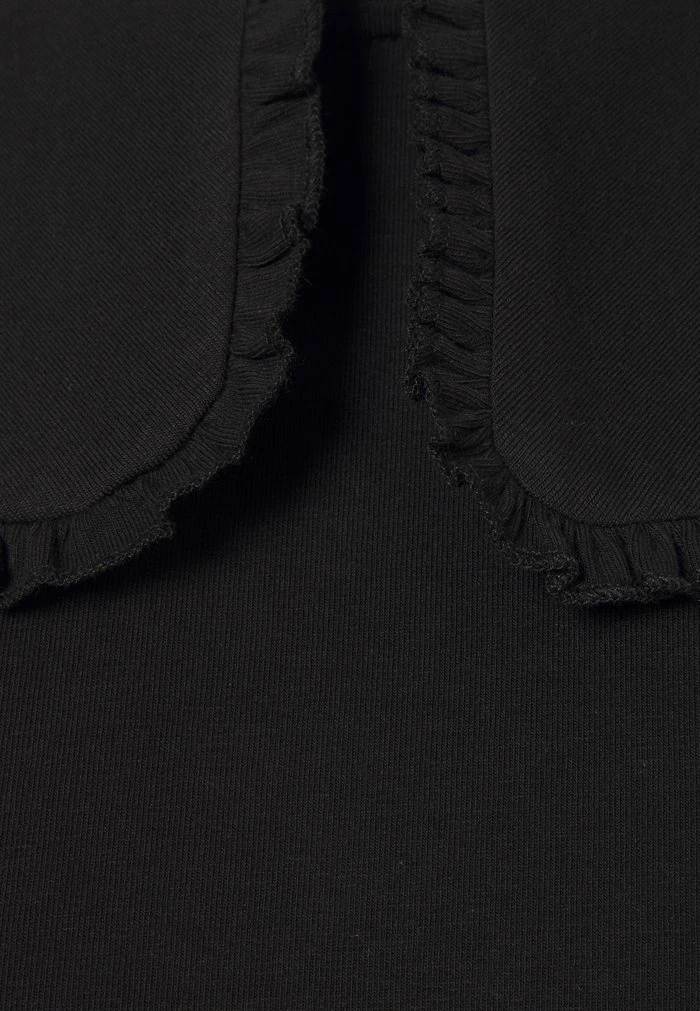 ONLY Tall ONLLIVE LOVE COLLAR - Print T-shirt - Black 5 ONLY Tall ONLLIVE LOVE COLLAR - Print T-shirt - Black - Image 3