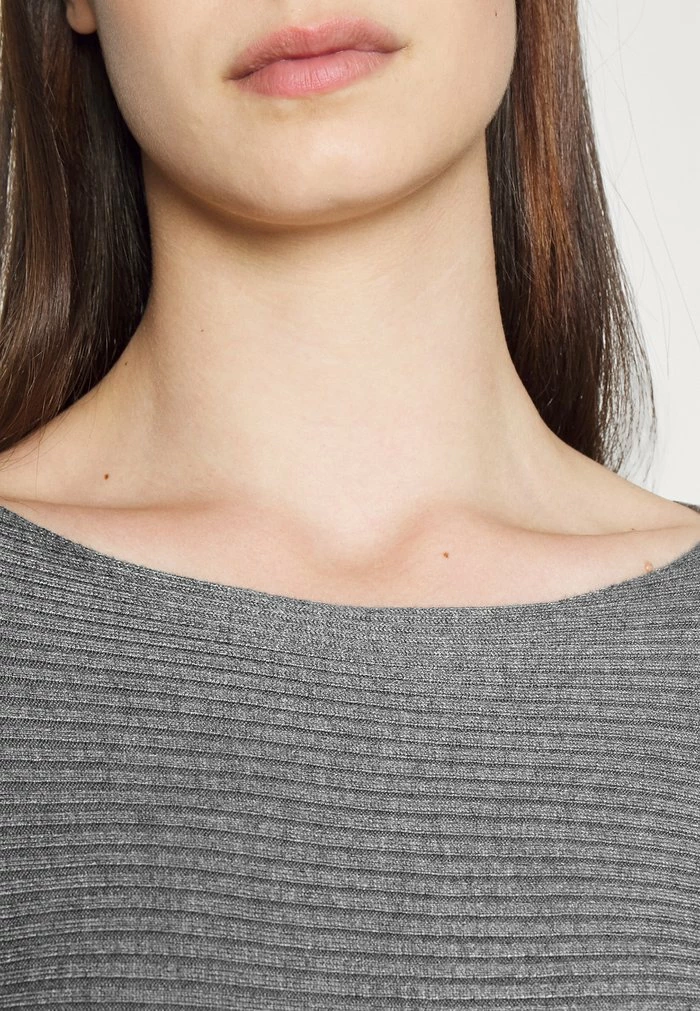 ONLY Tall ONLADALINE - Jumper - Medium Grey Melange 8 ONLY Tall ONLADALINE - Jumper - Medium Grey Melange - Image 6