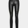 ONLY Tall ONLROYAL-MARIA FAUX LEATHER BIKER - Trousers - Black -ONLY Tall Shop 273f71a8ca974afd8ec795ee473924cb