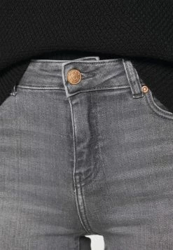 ONLY Tall ONLHUSH LIFE MID FLARED - Jeans Skinny Fit - Grey Denim -ONLY Tall Shop 28d4682df686412385e0ed1098a147e0