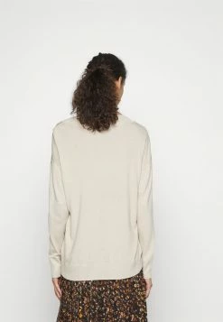 ONLY Tall ONLLILLIES V NECK - Jumper - Pumice Stone -ONLY Tall Shop 28db82508b1d4aefbeae9915a2f11a2d