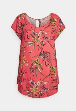 ONLY Tall ONLNOVA LIFE TALL - Blouse - Mineral Red Bright Tropical