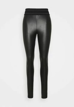 ONLY Tall ONLSTAR FAUX - Trousers - Black -ONLY Tall Shop 2a7799da55e84e0a89c17ea09001b9c2